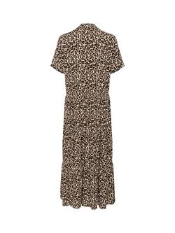 Saint Tropez EdaSZ Leopard Print Maxi Dress - view 2, Multi