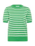 Saint Tropez MilaSZ Striped Crew Neck Pullover Jumper