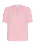 Saint Tropez BrittaSZ Short Sleeve V-Neck Blouse