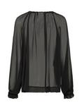 Saint Tropez LazieSZ Tie Neck Blouse