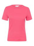 Saint Tropez AsterSZ Cotton Blend Round Neck T-Shirt