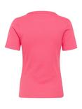 Saint Tropez AsterSZ Cotton Blend Round Neck T-Shirt