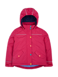 Frugi Kids' Rambler 3 in 1 Coat, Snapdragon/Navy Blue