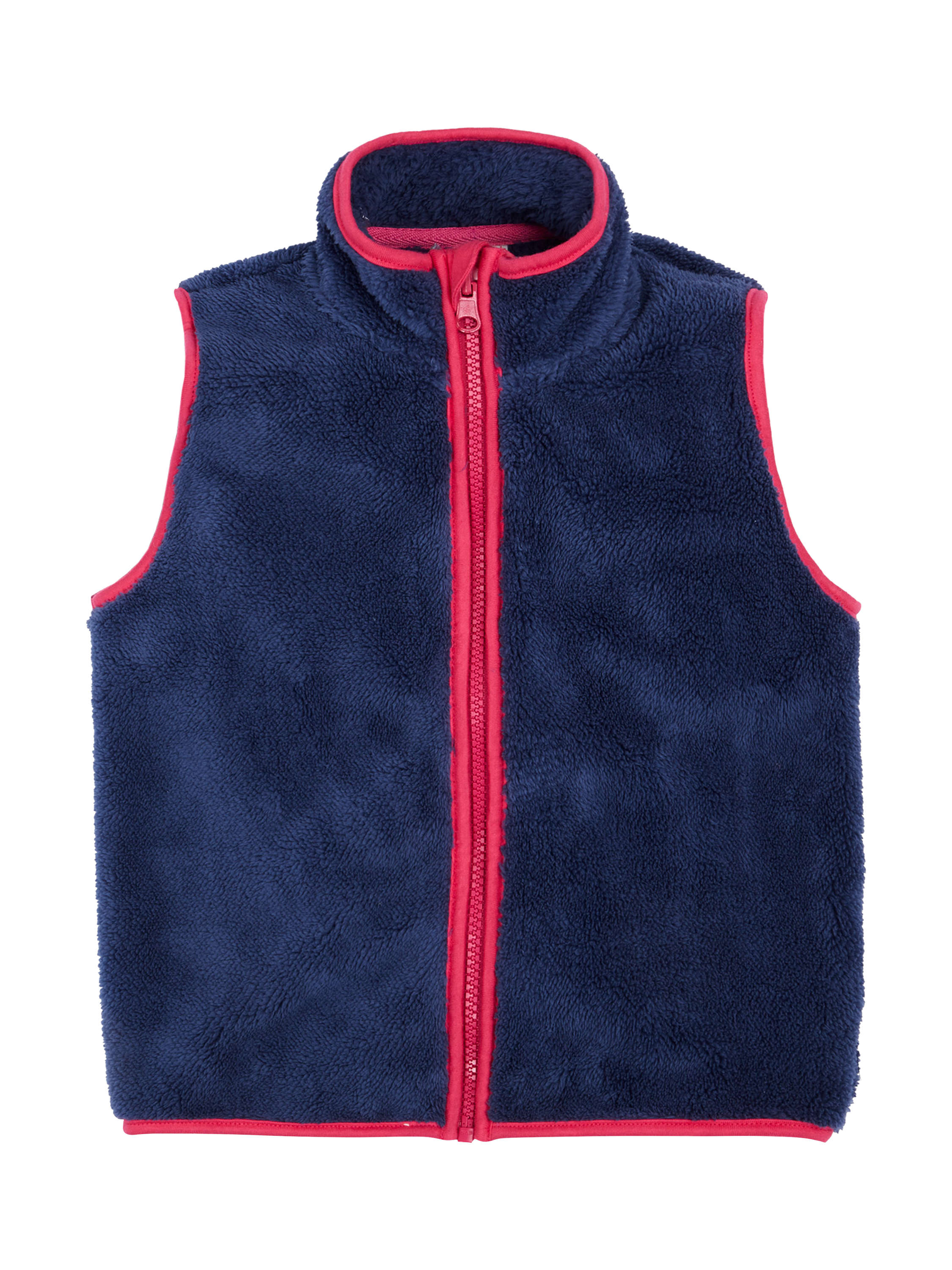 Product image 5 of 9, which shows Frugi Kids' Rambler 3 in 1 Coat, Snapdragon/Navy Blue, 1-2 years