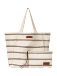 Seaspray Jumbie Stripe Beach Bag and Purse Set