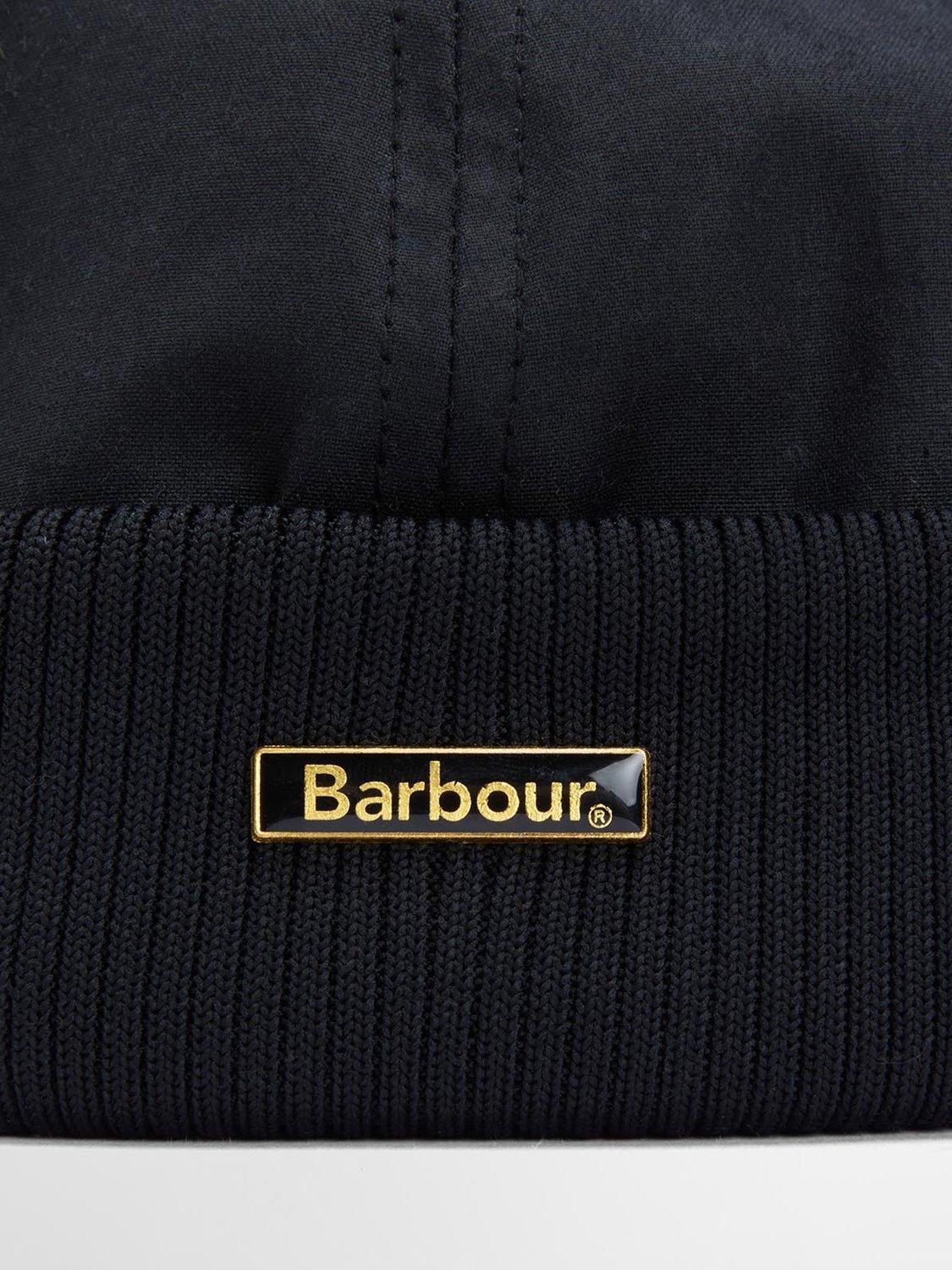 Product image 6 of 8, which shows Barbour Oakmoor Waxed Docker Hat, Black, M