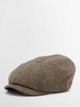 Barbour Fybe Bakerboy Cap, Brown