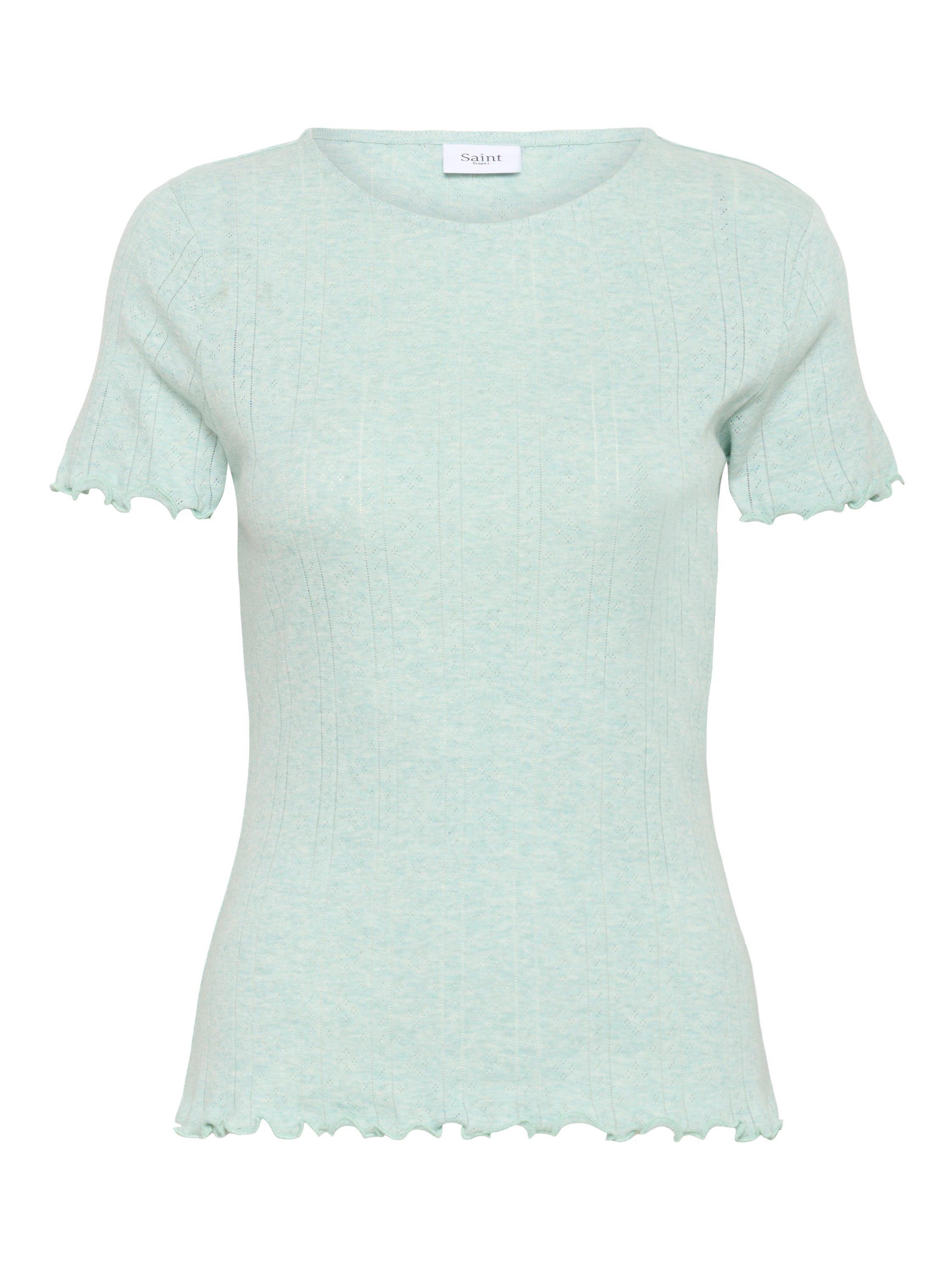 Product image 5 of 6, which shows Saint Tropez Grusz Cotton Blend T-Shirt, Mid Blue, L