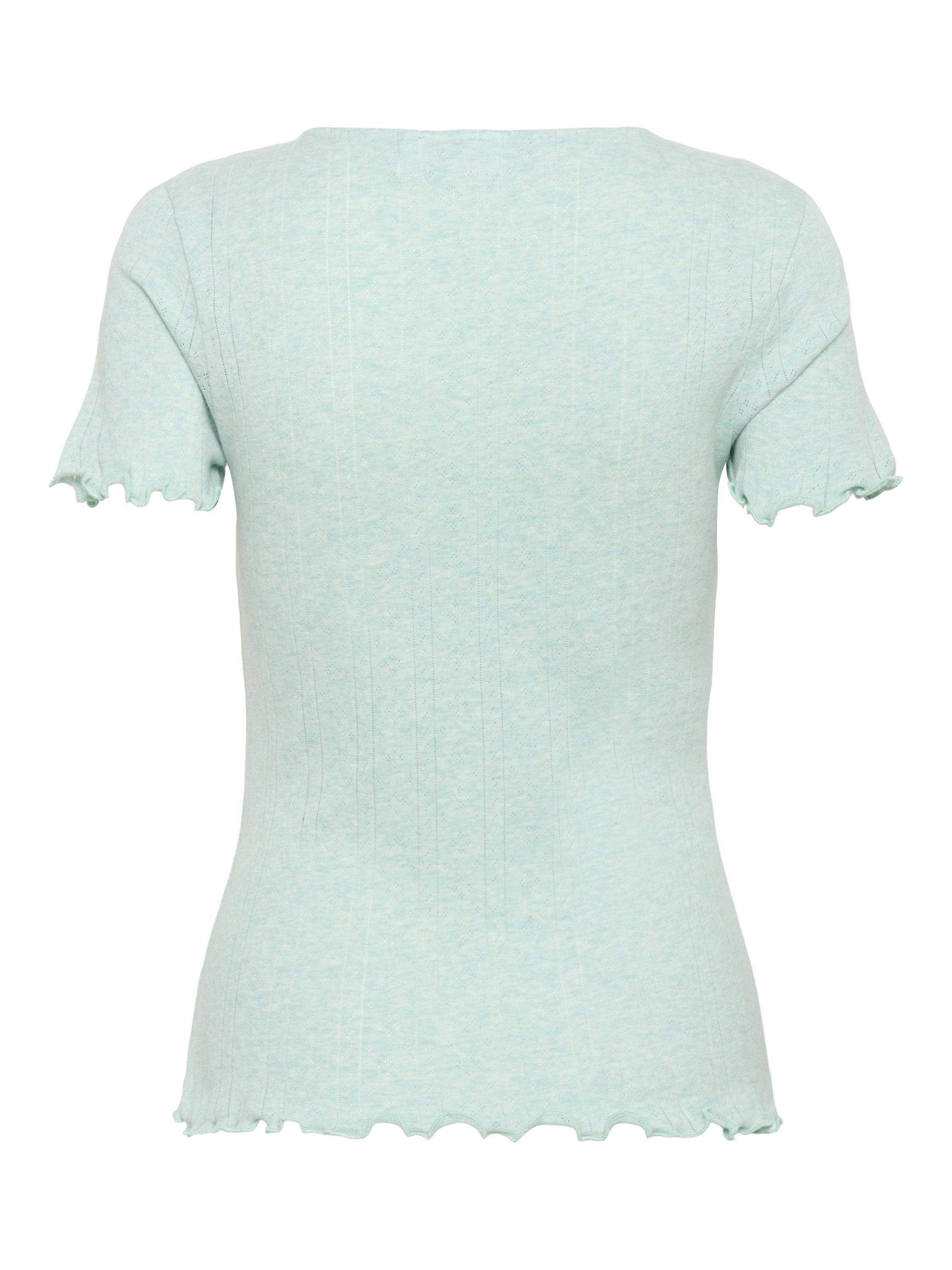 Product image 6 of 6, which shows Saint Tropez Grusz Cotton Blend T-Shirt, Mid Blue, L