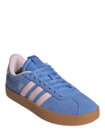 adidas VL Court 3.0 Trainers, Blue/Pink