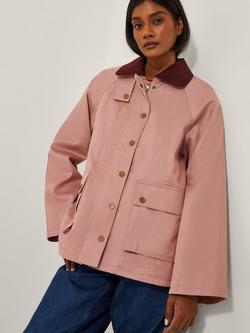Monsoon Rosie Barn Jacket, Pink Rose, Pink Rose