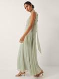 Monsoon Elodie Embellished Sleeveless Boat Neck Maxi Swing Dress