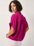 Monsoon Paige Slouchy Shirt, Pink