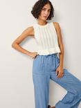 Monsoon Ruby Knit Tank Top, Ivory