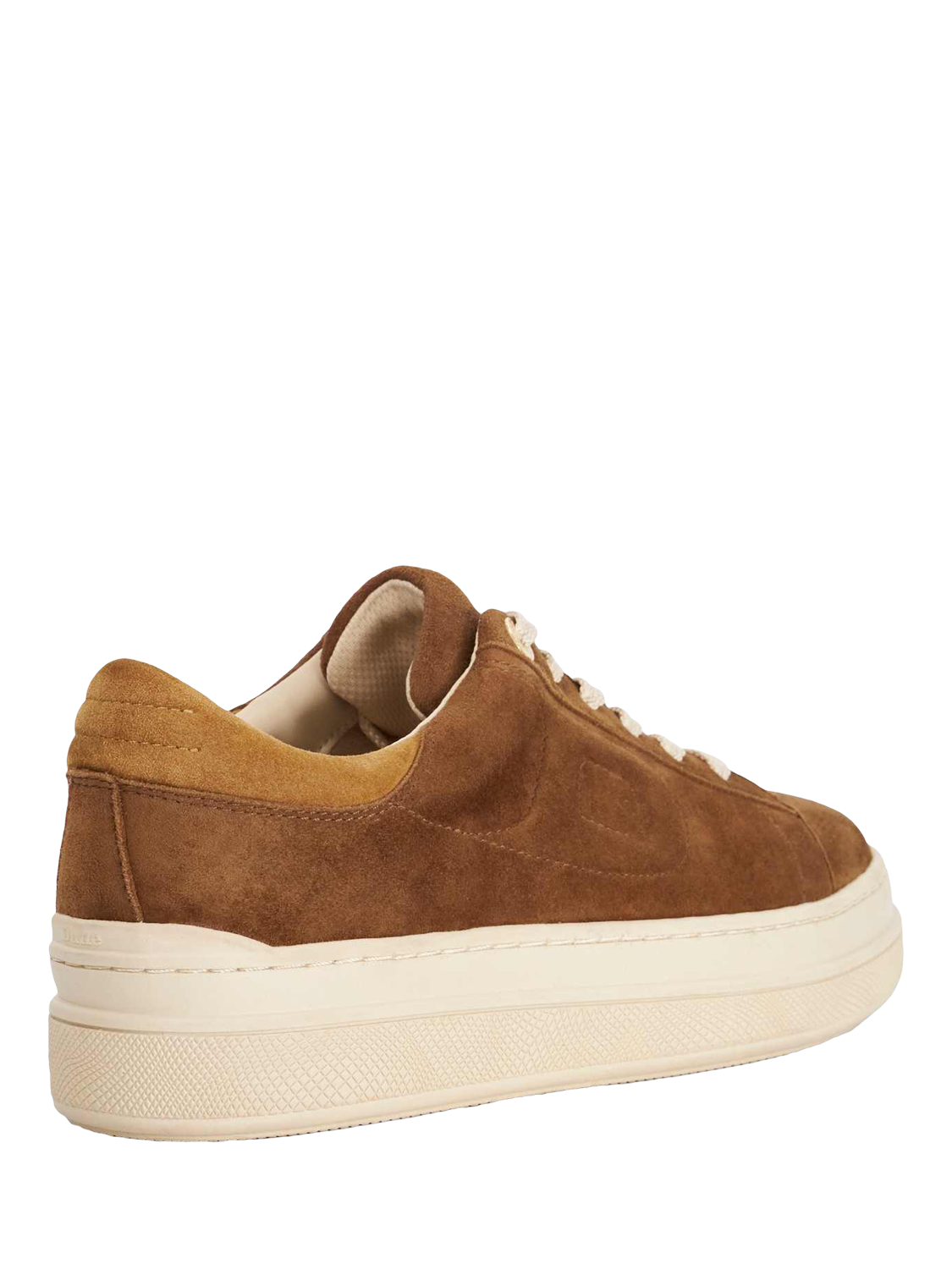 Product image 5 of 6, which shows Dune London Eden Suede Chunky Trainers, Dark Tan, EU36
