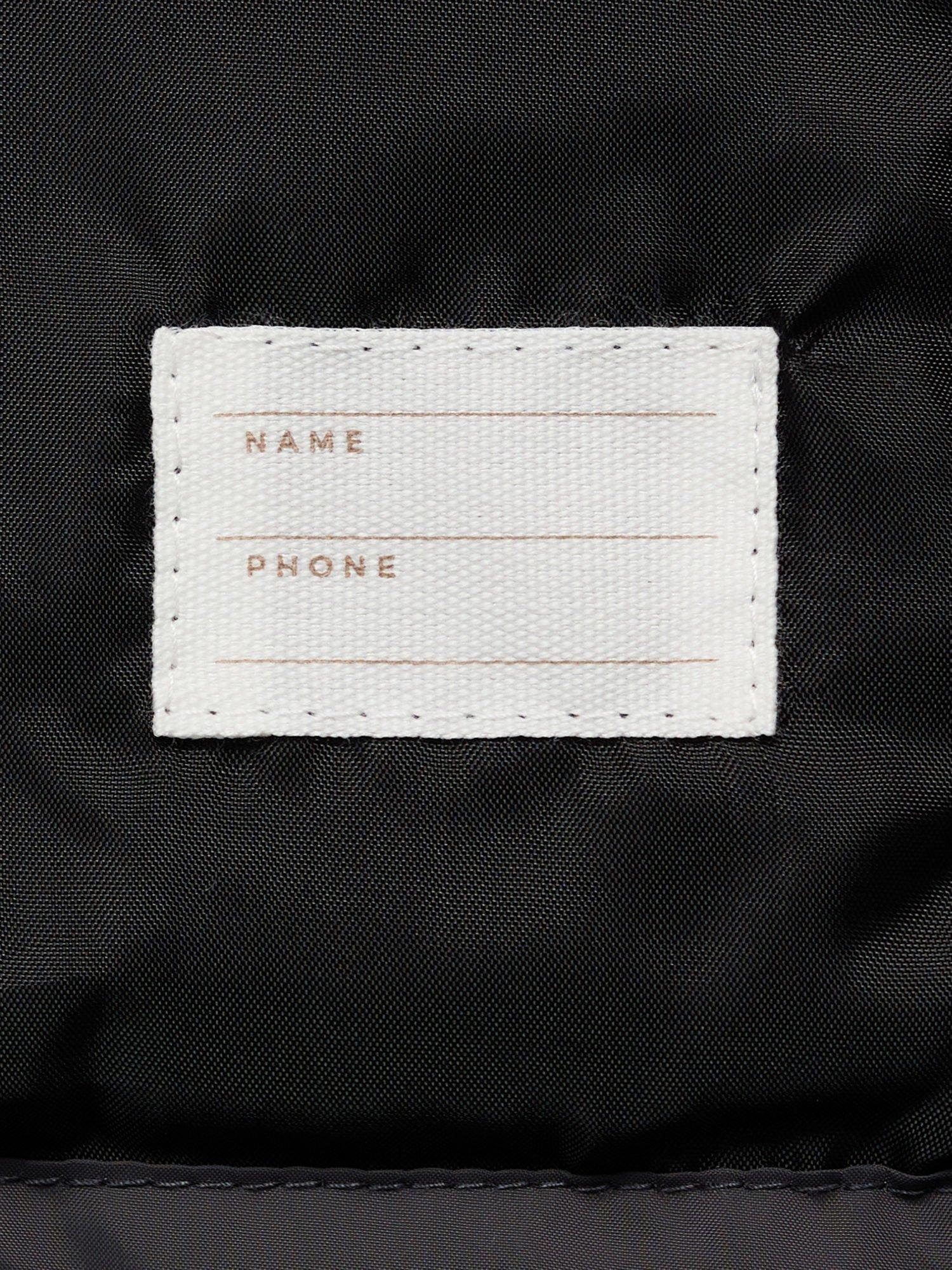 Product image 5 of 6, which shows Mango Kids' Pepe Hooded Quilted Jacket, Charcoal, 11 years