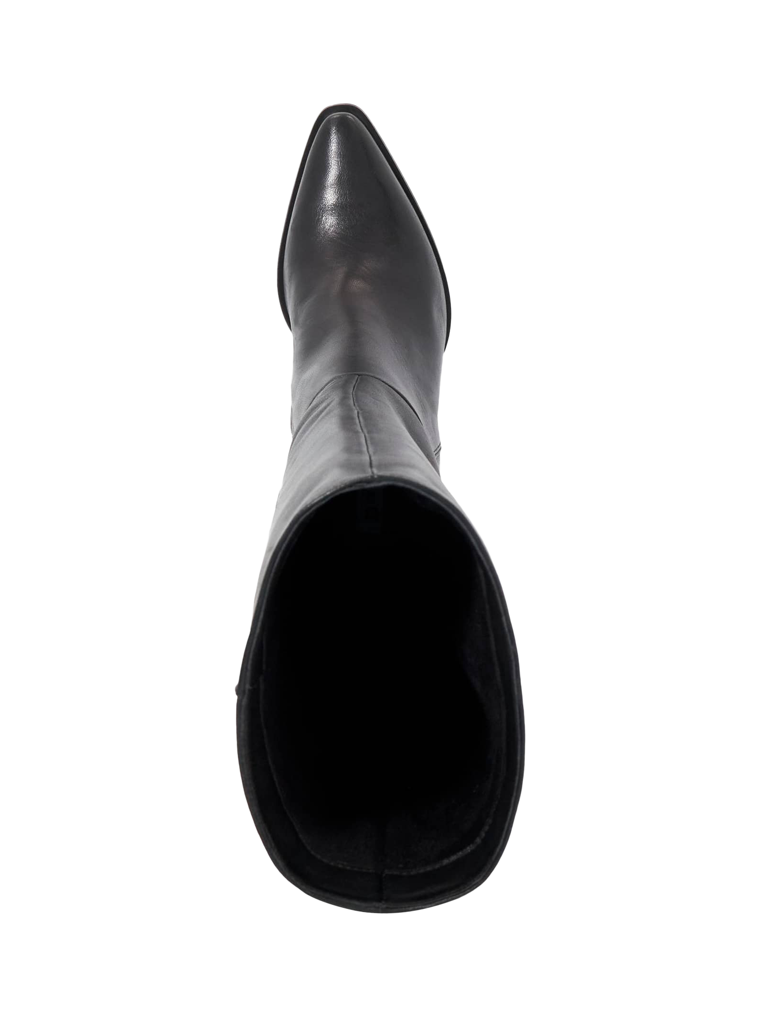 Product image 3 of 6, which shows Dune London Tenna Knee High Leather Boots, Black, EU36