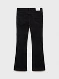 Mango Kids' Denim Flared Jeans, Open Grey