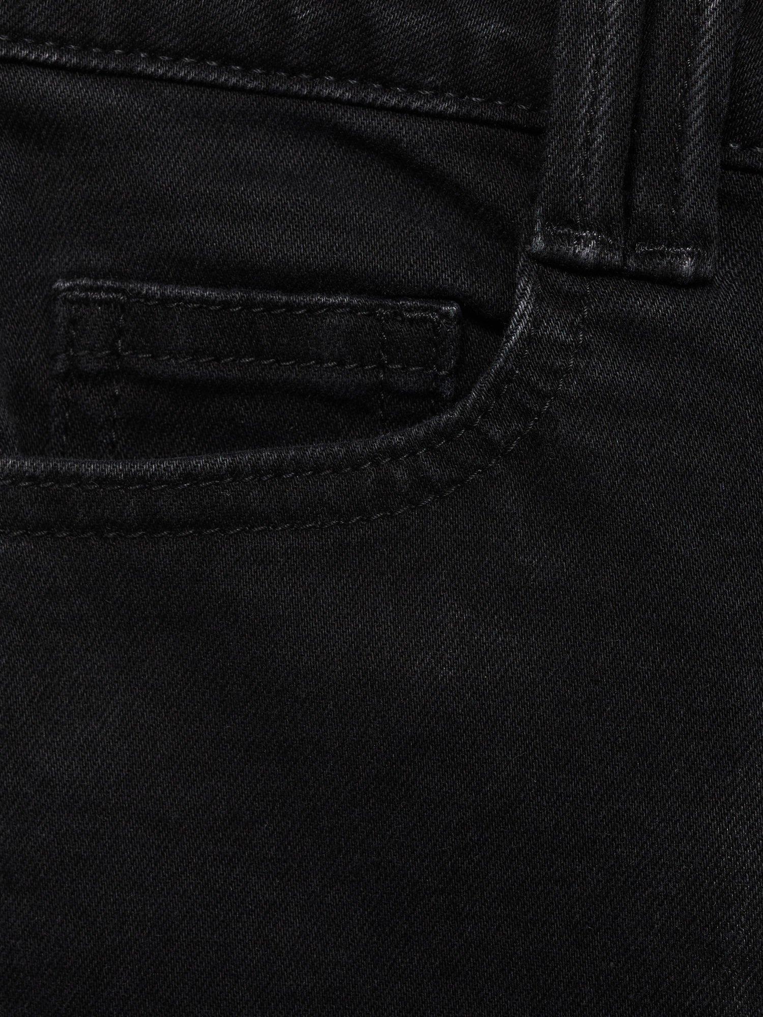 Product image 3 of 4, which shows Mango Kids' Denim Flared Jeans, Open Grey, 10 years