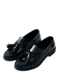ALOHAS Marietta Patent Leather Loafers, Black
