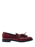 ALOHAS Marietta Patent Leather Loafers, Burgundy