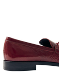 ALOHAS Marietta Patent Leather Loafers, Burgundy
