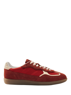ALOHAS TB.490 Rife Suede Blend Trainers, Red, Red