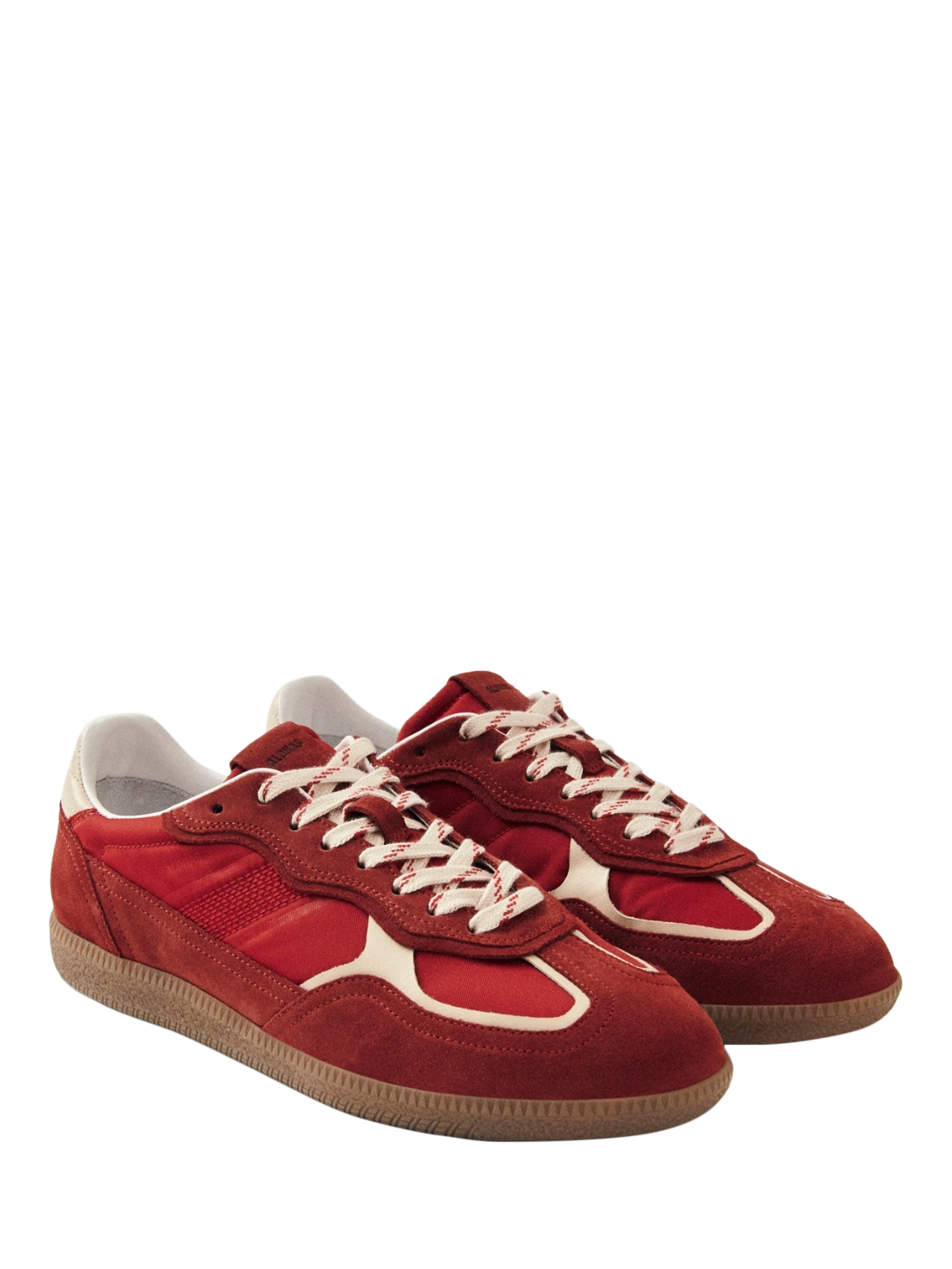 Product image 3 of 6, which shows ALOHAS TB.490 Rife Suede Blend Trainers, Red, EU37