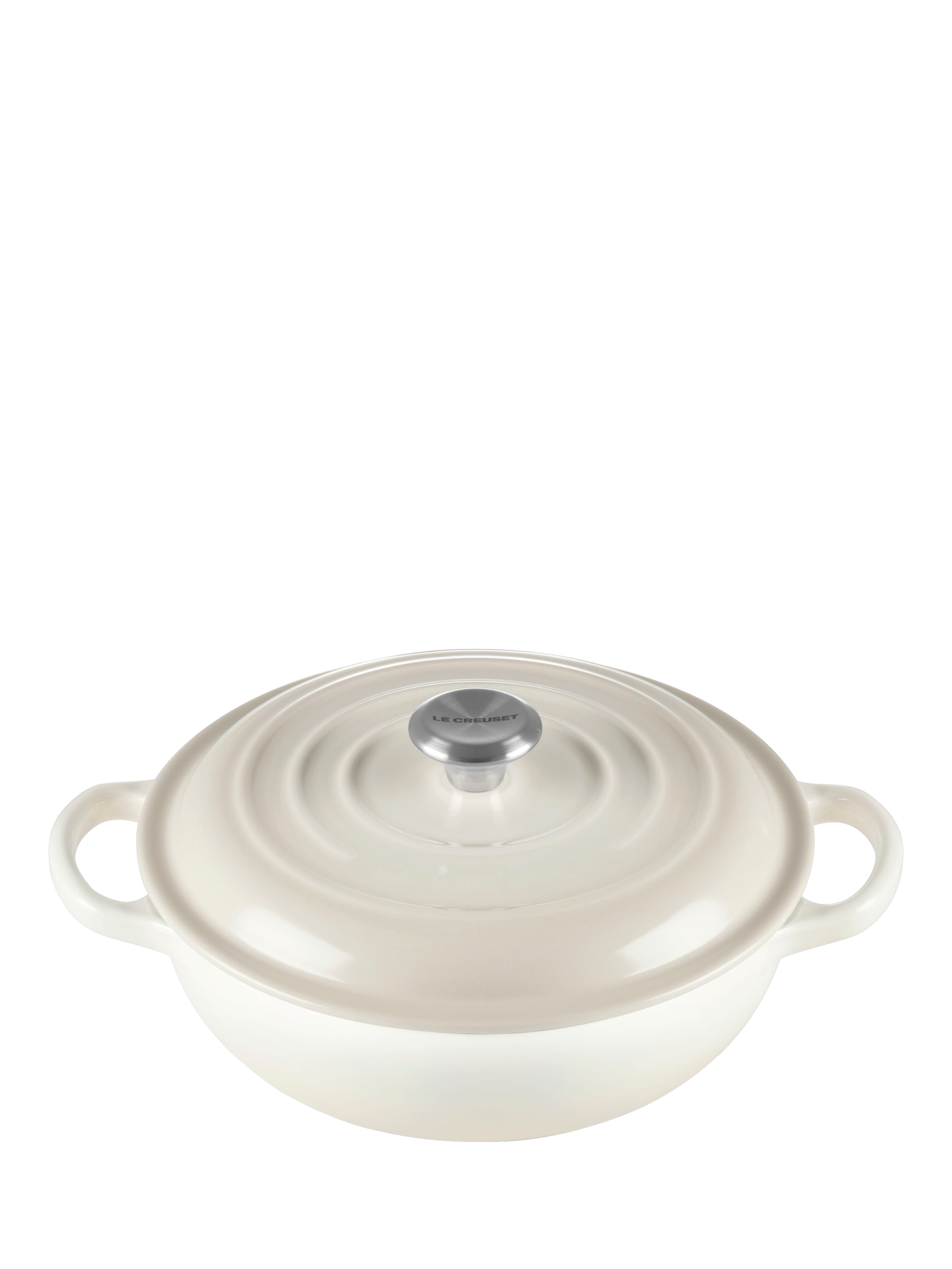 Le Creuset Essentials Cast Iron Round Casserole Soup Pot, 22cm