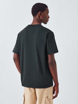 John Lewis x LABRUM Short Sleeve Cotton Jersey T-Shirt - view 2, Navy