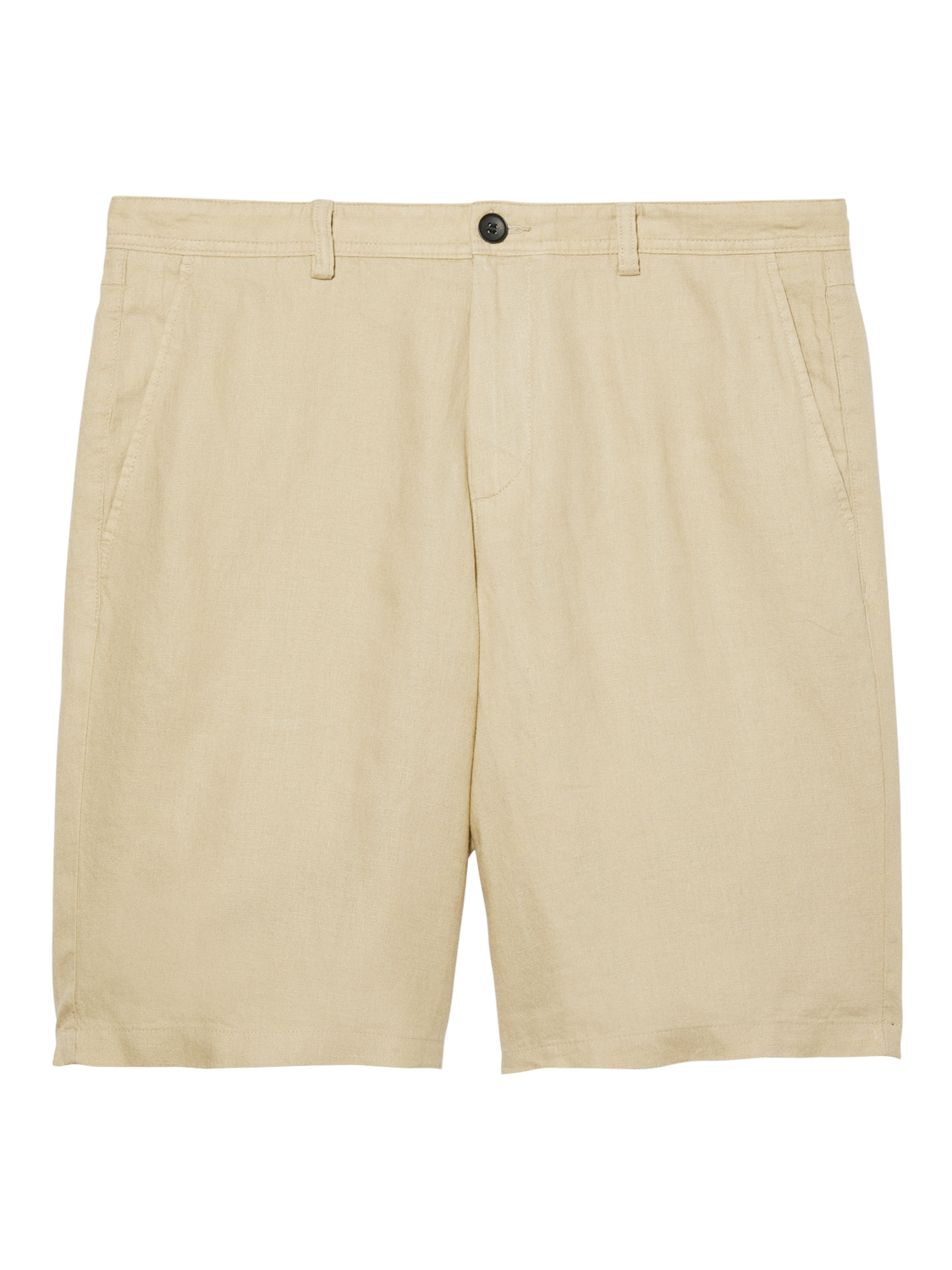 Product image 5 of 5, which shows SISLEY Slim Fit Linen Bermuda Shorts, Beige, 30