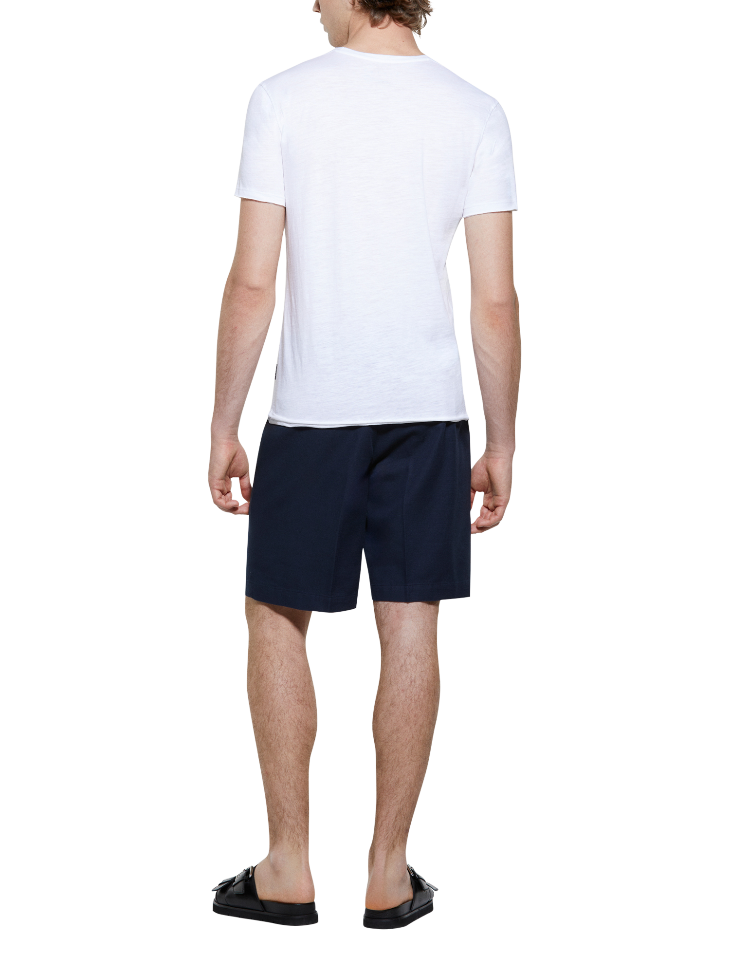 Product image 2 of 5, which shows SISLEY Regular Fit Bermuda Shorts, Blue, 38