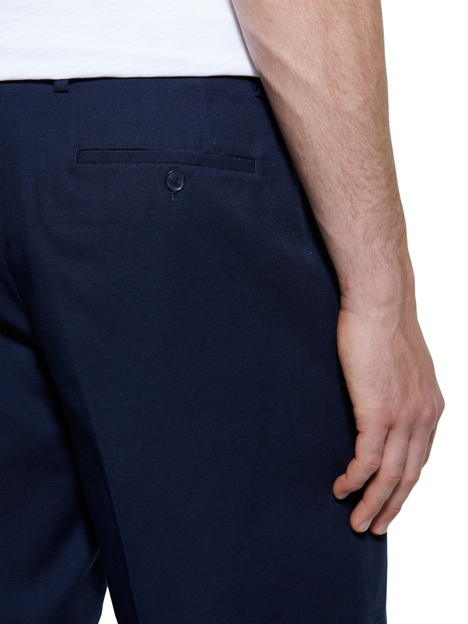 Product image 4 of 5, which shows SISLEY Regular Fit Bermuda Shorts, Blue, 38
