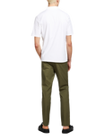 SISLEY Cotton Blend Slim Fit Chinos, Green