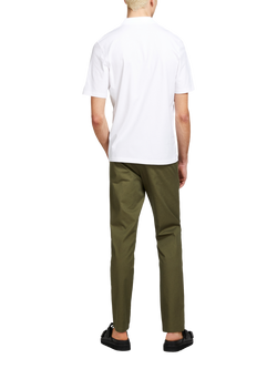 SISLEY Cotton Blend Slim Fit Chinos, Green - view 2, Green