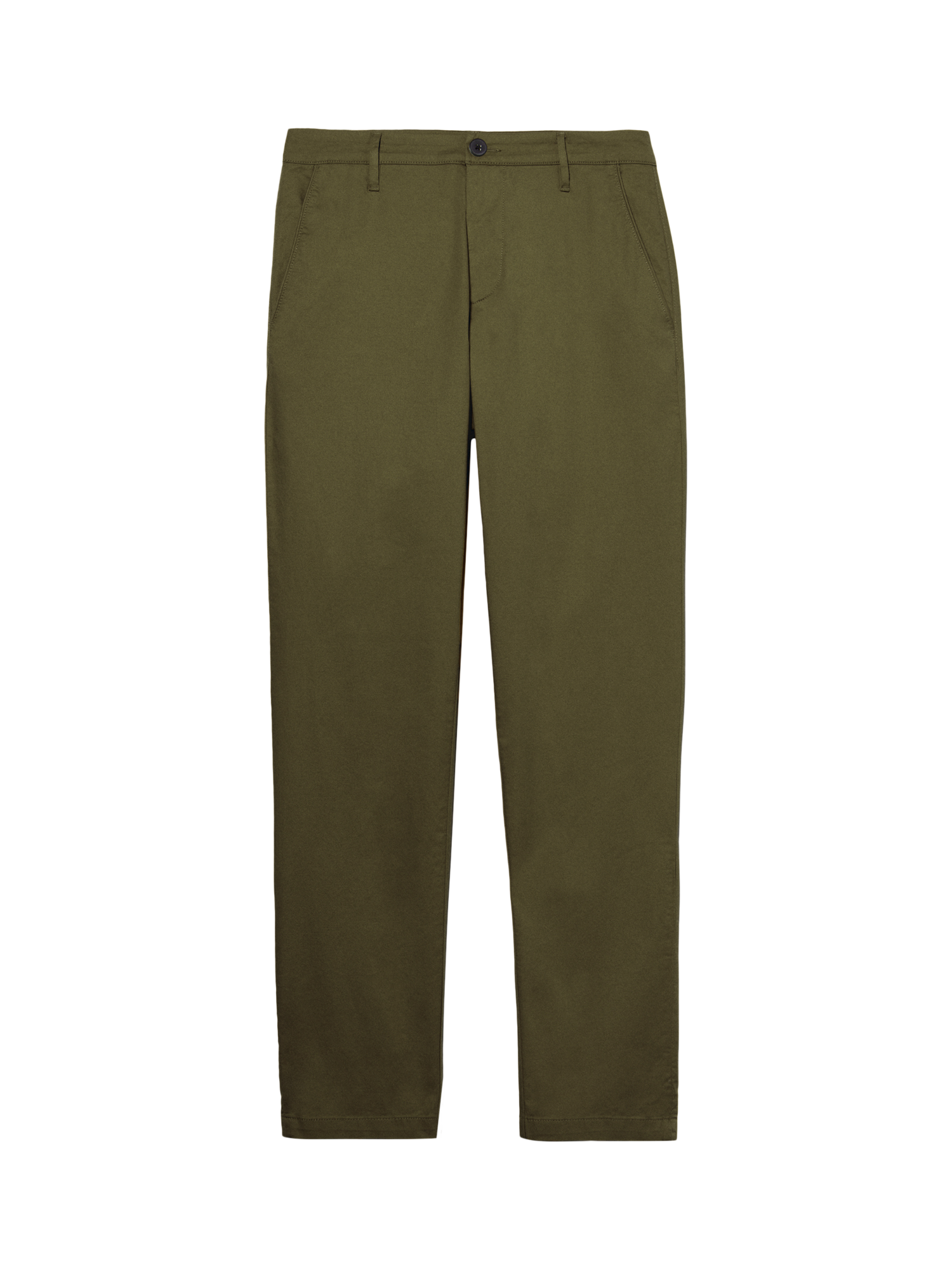 Product image 5 of 5, which shows SISLEY Cotton Blend Slim Fit Chinos, Green, 30