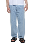 SISLEY Relaxed Barrel Fit Jeans, Blue