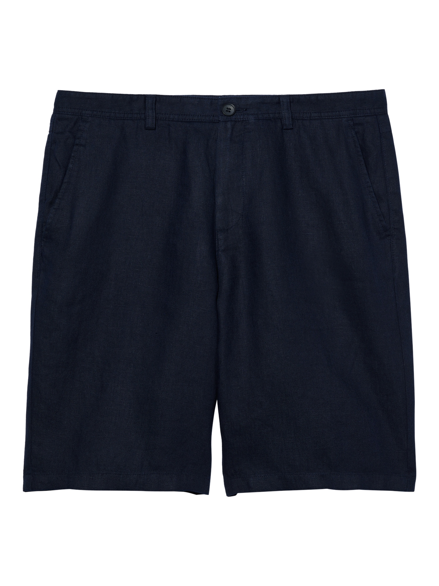 Product image 5 of 5, which shows SISLEY Slim Fit Linen Bermuda Shorts, Blue, 38