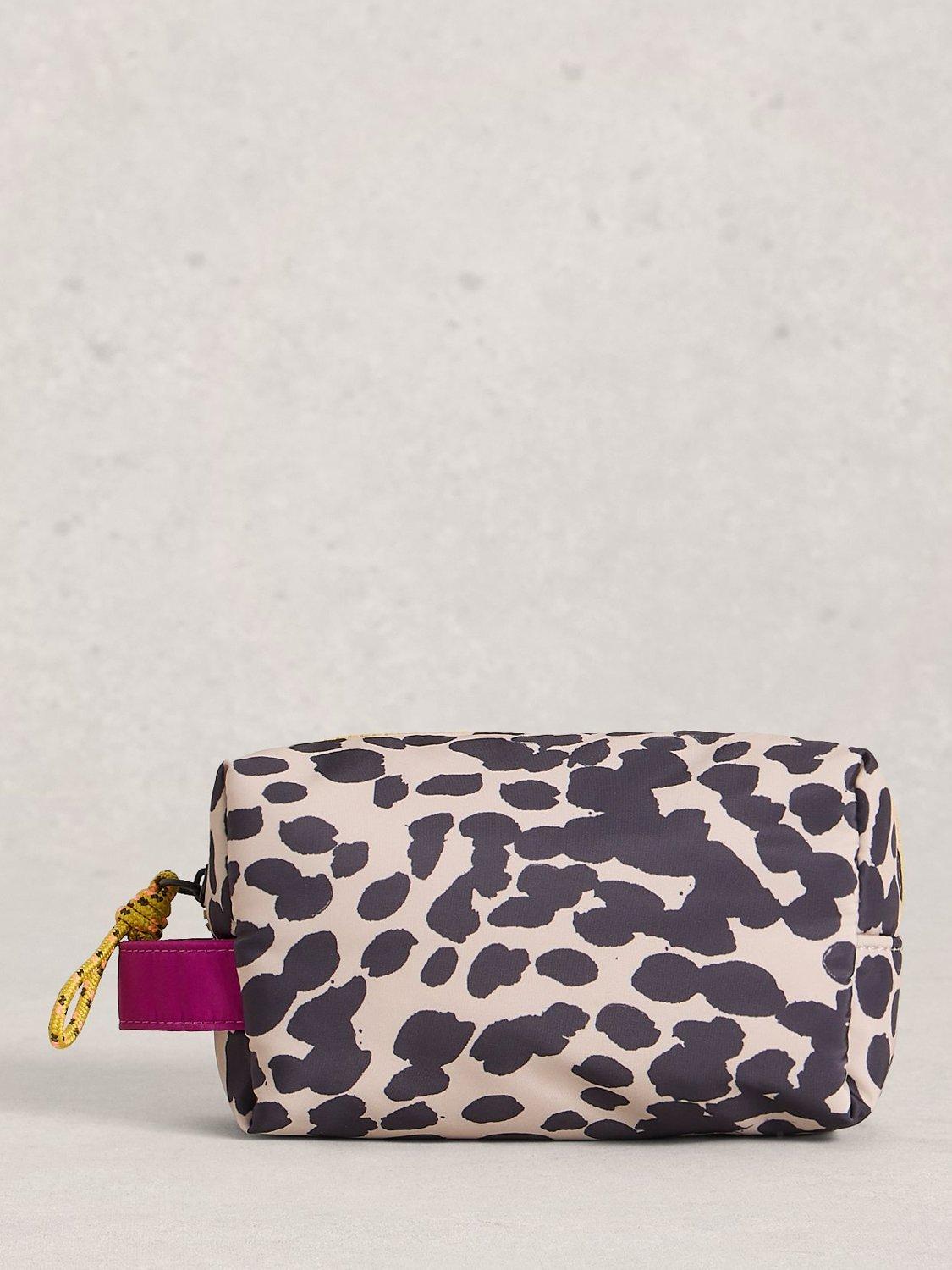 White Stuff Printed Toiletry Bag, Natural