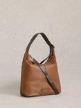 White Stuff Sophia Leather Shoulder Bag, Mid Tan