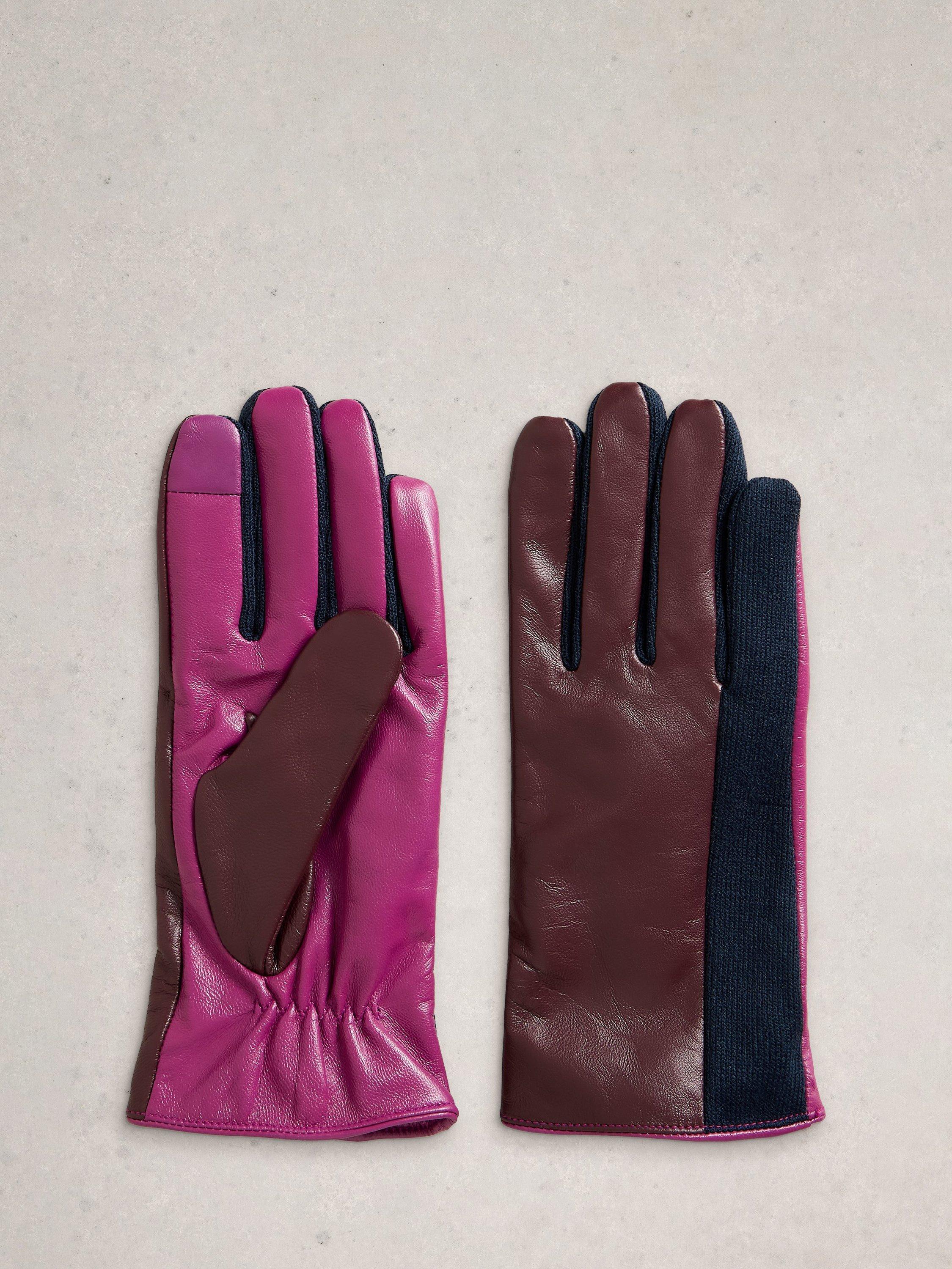 White Stuff Layla Leather Blend Gloves
