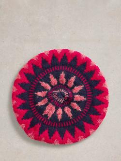 White Stuff Fairisle Beret, Navy/Multi