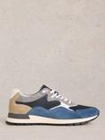 White Stuff Ricky Runner Trainers, Navy/Multi