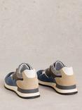 White Stuff Ricky Runner Trainers, Navy/Multi