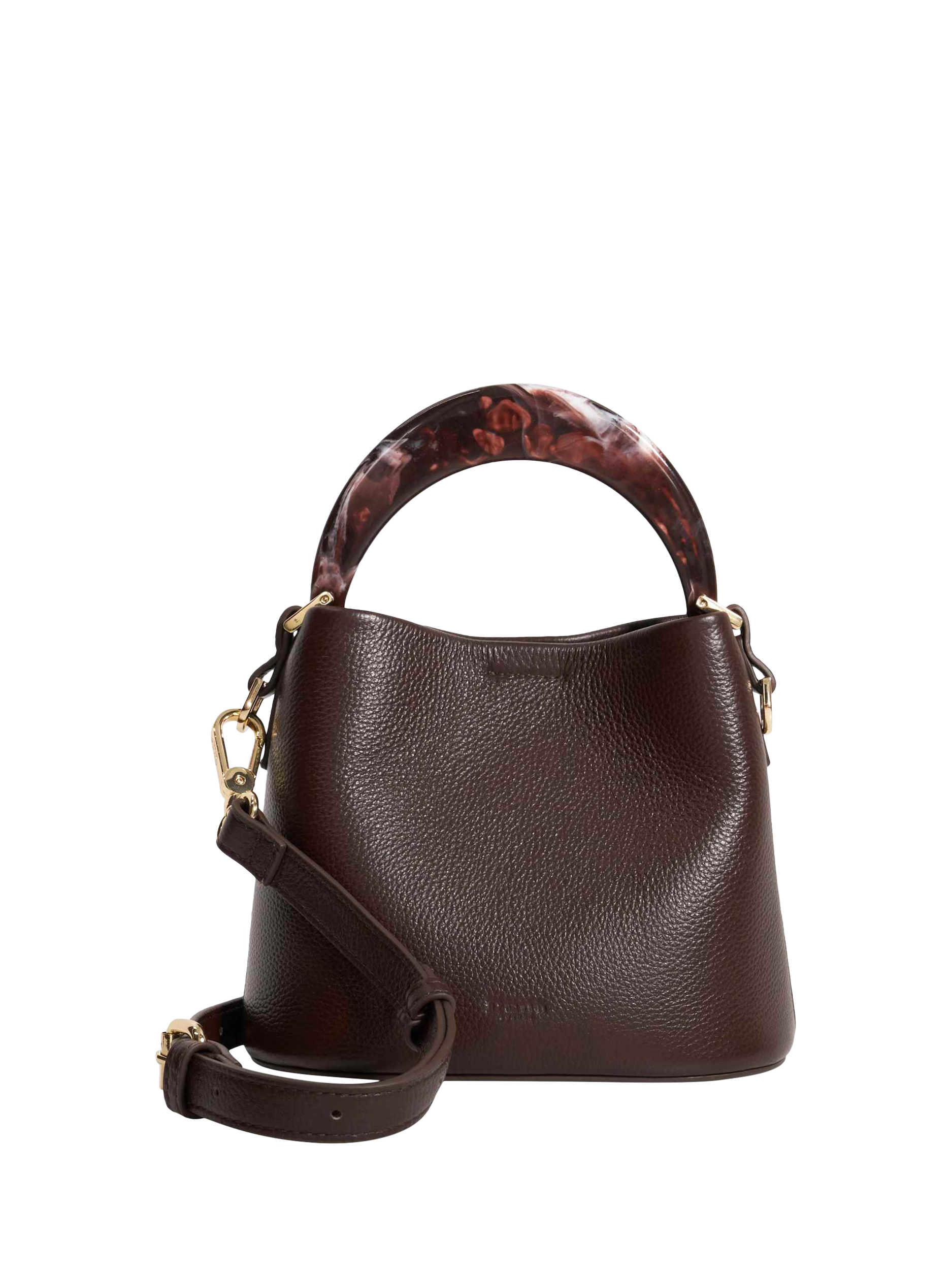 Dune London Dharla Leather Grab Bag