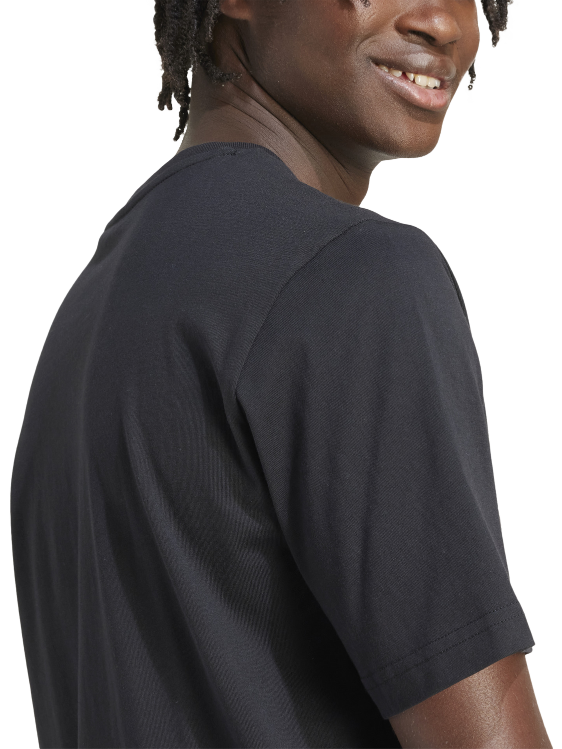 Product image 4 of 6, which shows adidas Pennant T-Shirt, Black, S