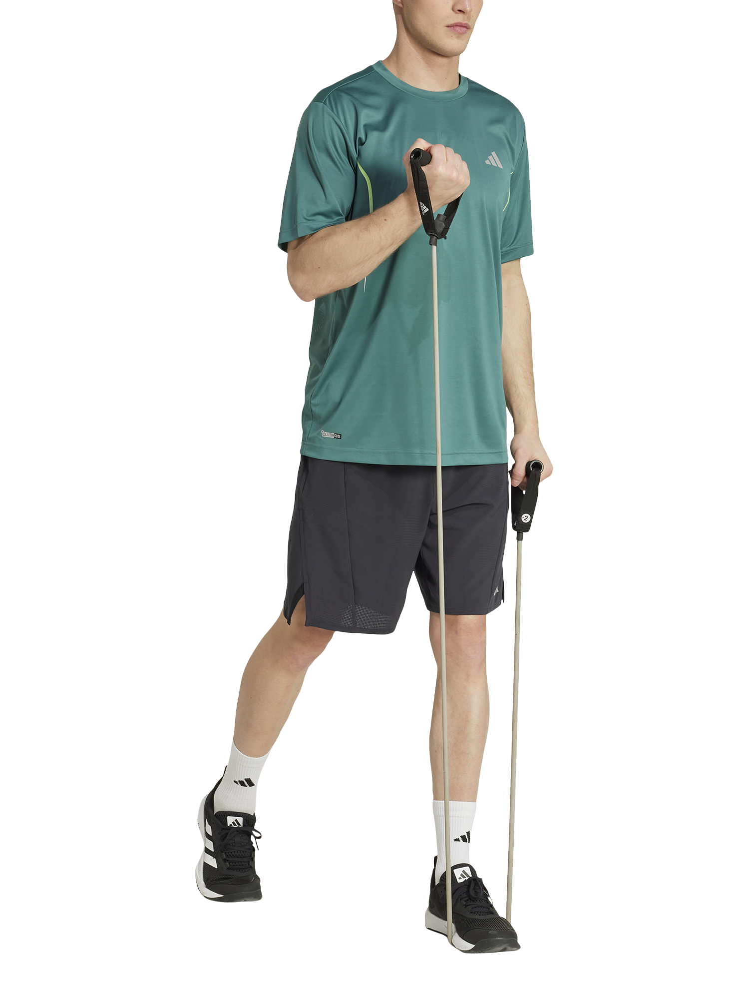 Product image 6 of 6, which shows adidas CLIMACOOL Training T-Shirt, Pretea, S