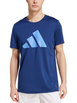 adidas Run It T-Shirt, Dark Blue, Dark Blue
