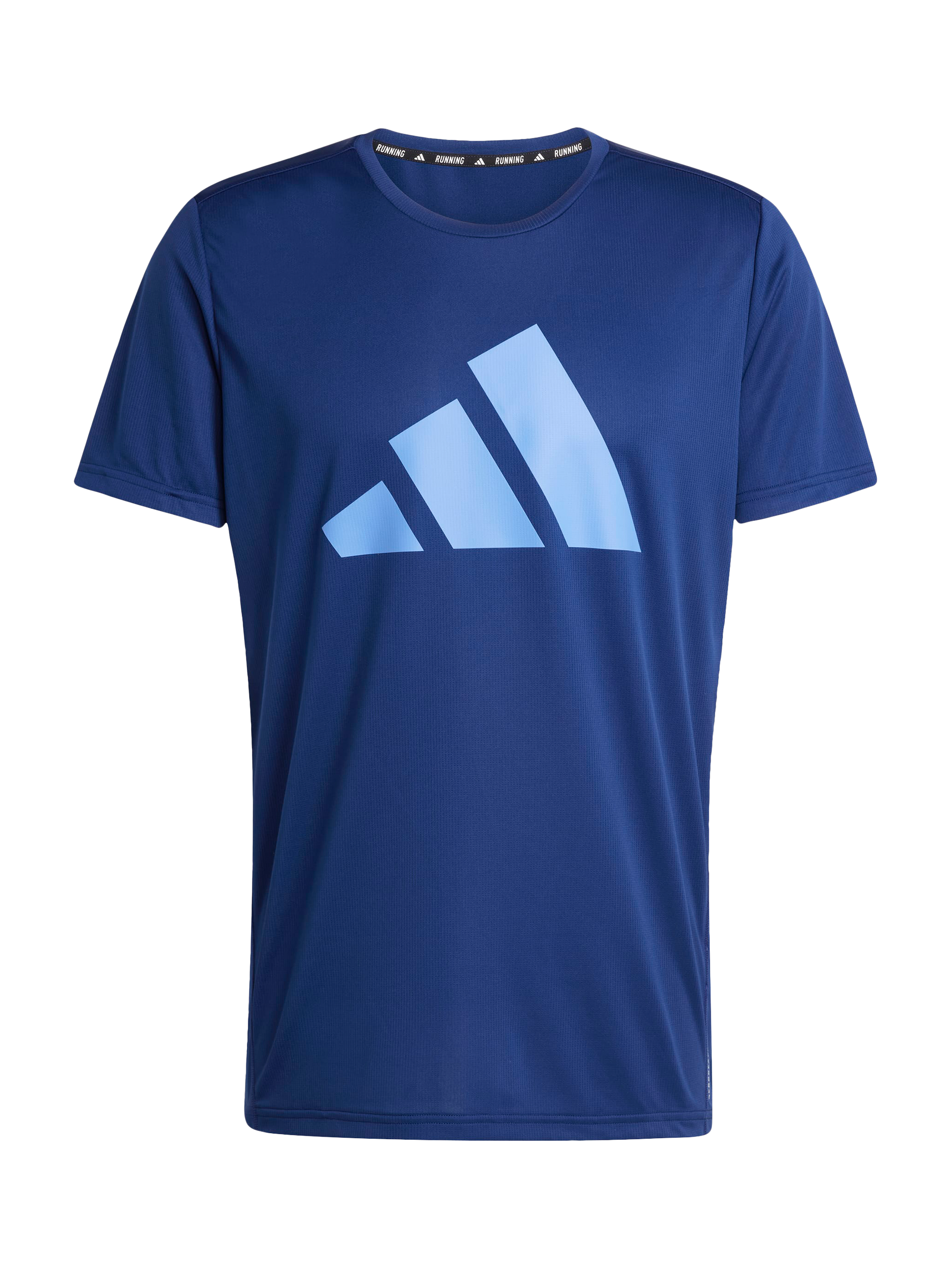 Product image 5 of 6, which shows adidas Run It T-Shirt, Dark Blue, S