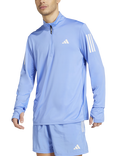 adidas AEROREADY Half Zip Running Top, Blue